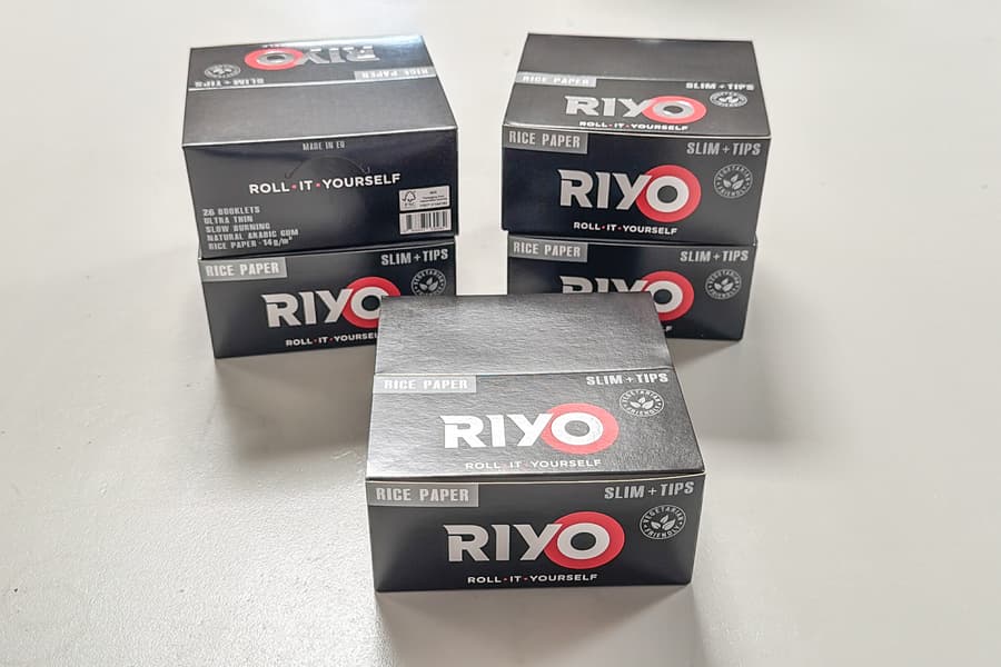 10 Packungen mit Reispapier Riyo